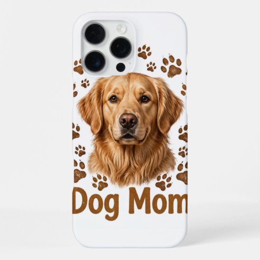 Hundemama iPhone 16 Pro Max Hülle (Rückseite)