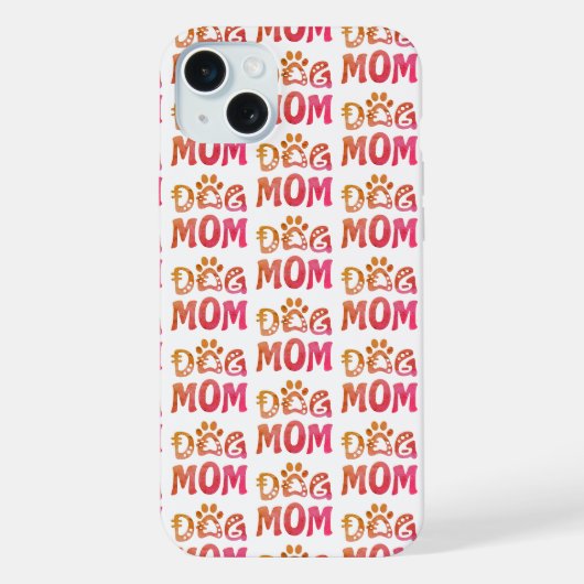 Hundemama iPhone Hülle (Rückseite)