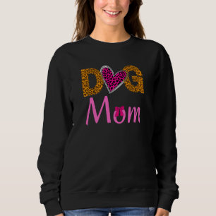 Hundemama Leopard Print/Trending Hunde Liebhaber Sweatshirt