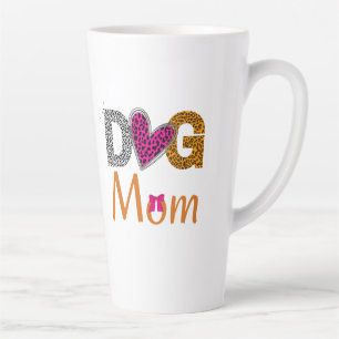 Hundemama Leopard Print/Trendy Geschenk für Hunde Milchtasse