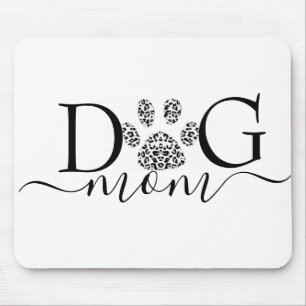 Hundemama Pfotenabdruck Mousepad