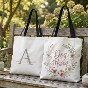 Hundemama Rettungsbefürworterin Boho Blumenkranz Tasche