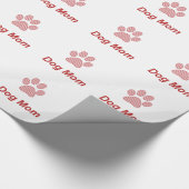 Hundemamma-Geschenk-Packpapier Geschenkpapier (Ecke)