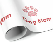 Hundemamma-Geschenk-Packpapier Geschenkpapier (Rolleneckpunkt)