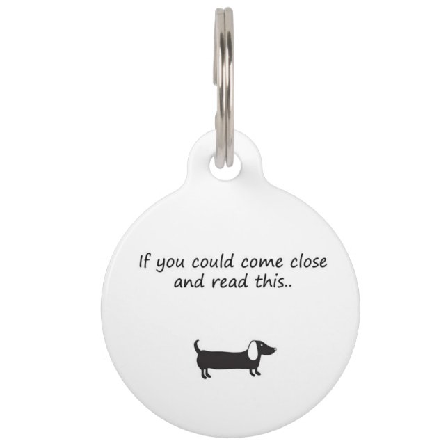 Hundemarke Haustiermarke (Vorderseite)