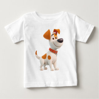 Hundemaskottchen – Süßer Cartoon-Welpe für Kinder Baby T-shirt