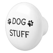 Hundematerial-Fach oder Haustier-Schrank-Griff Keramikknauf (Rechts)