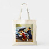 Hundemechanik Tragetasche (Rückseite)