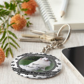 Hundemeldung immer in unseren Herzen Schlüsselanhänger (Seite)