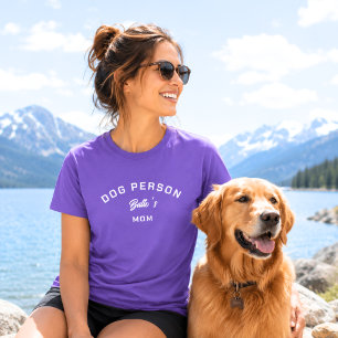Hundemensch Mama Lila T-Shirt