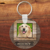 HundemGedächtnis mit Knochen Schlüsselanhänger (Vorderseite)