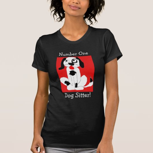 HundeModellt-stück T-Shirt (Vorderseite)