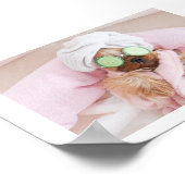 Hundemünder/Hunde-Wellness-Center-Poster Poster (Ecke)