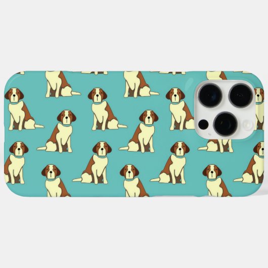 Hundemuster Case-Mate iPhone Hülle (Rückseite (Horizontal))