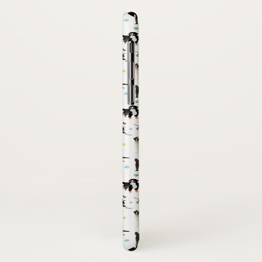 Hundemuster Case-Mate iPhone Hülle (Hinten/Links)