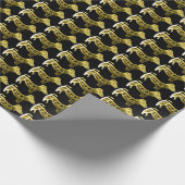 Hundemuster-Packpapier Geschenkpapier (Ecke)