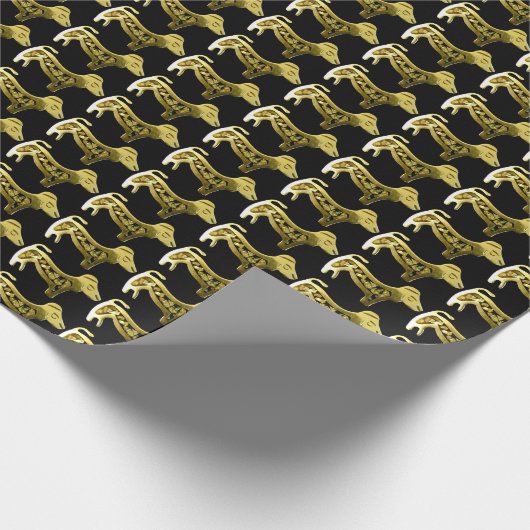 Hundemuster-Packpapier Geschenkpapier (Ecke)