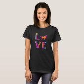 Hundemutter Deutscher Langhaariger Pointer  Hund   T-Shirt (Vorne ganz)