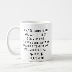 Hundemutter-Geschenk, Mutter Hund, Hundemutter-Tas Kaffeetasse