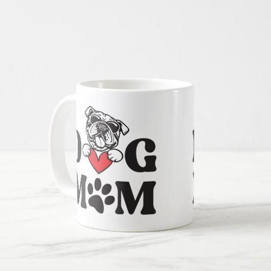 Hundemutter Kaffeetasse (Vorderseite Links)