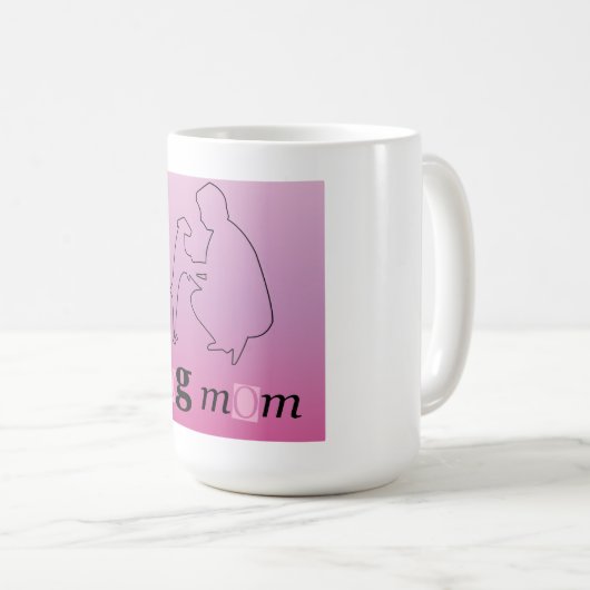 Hundemutter Kaffeetasse (VorderseiteRechts)