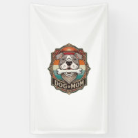 Hundemutter-Knochen-Bandana-Vintage-Rahmen_1