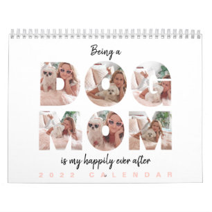 Hundemutter  Moderner Fotocollage-Kalender mit ind Kalender