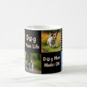 Hundemutter-Modus AN Modernes Design für Tierliebh Kaffeetasse (Mittel)