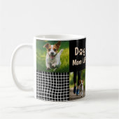 Hundemutter-Modus AN Modernes Design für Tierliebh Kaffeetasse (Links)