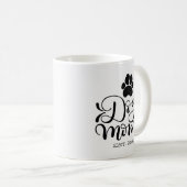 Hundemutter - Personalisiert etabliert - Hundelieb Kaffeetasse (VorderseiteRechts)