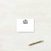 Hundemutter Post-it Klebezettel (Auf Schreibtisch)