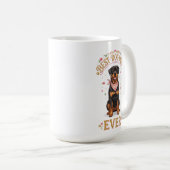 Hundemutter-Tasse, Rottweiler-Muttertags-Kaffeetas Kaffeetasse (VorderseiteRechts)