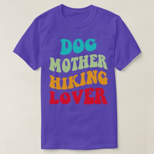 Hundemutter Wanderung Lover III T-Shirt (Design vorne)