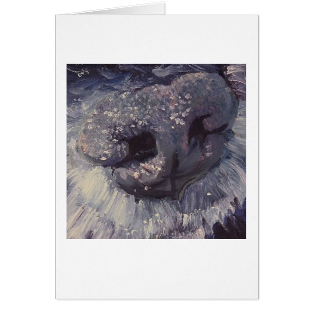 Hundenasen-Karte (Vorne)