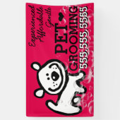 Hundenkatze für Haustiere, individuell anpassbar Banner (Vertikal)