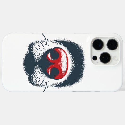 HUNDENNOSE NAH-UP Case-Mate iPhone HÜLLE (Rückseite (Horizontal))