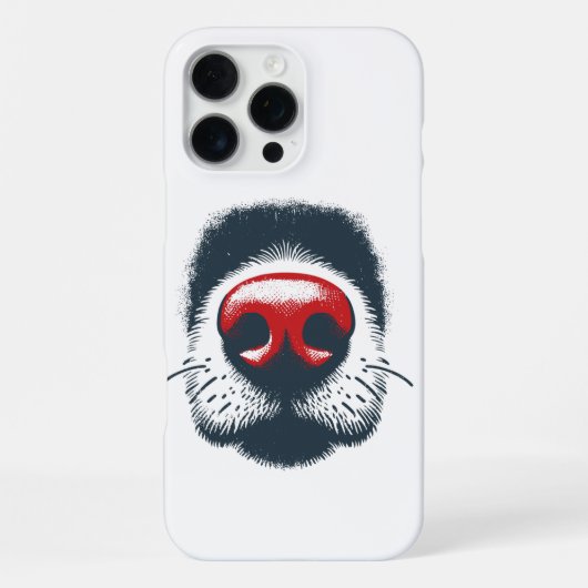 HUNDENNOSE NAH-UP iPhone HÜLLE (Rückseite)