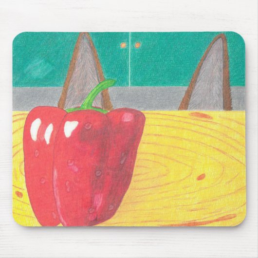 Hundeohren und Pfeffer Mousepad (Vorne)