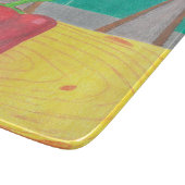 Hundeohren und Pfeffer Schneidebrett (Ecke)