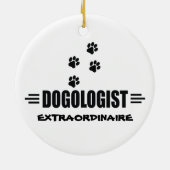 Hundepaare Keramikornament (Hinten)