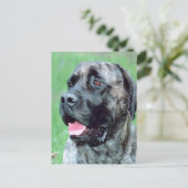 Hundepanting Postkarte (Stehend Vorderseite)