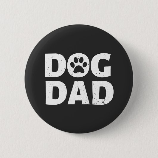 Hundepapa Button (Vorderseite)
