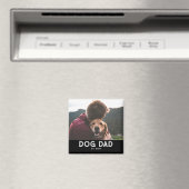 Hundepapa Etabliert Fotogeschenk Magnet (In Situ (Geschirrspüler))