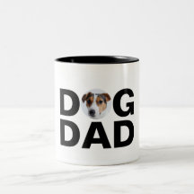 Hundepapa, individuelles Fotogeschenk für Väter Zw