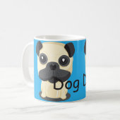Hundepapa Kaffeetasse (Vorderseite Links)