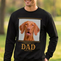 Hundepapa seit Personalisiertes Haustierfoto mit N