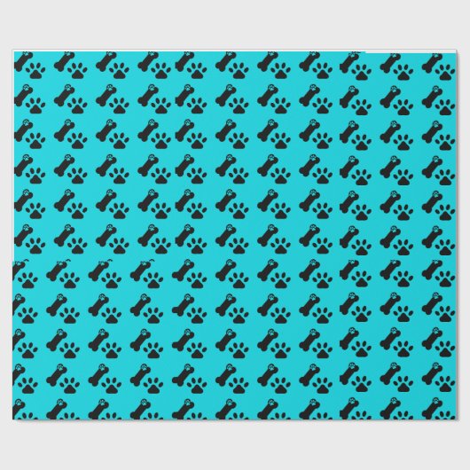 Hundepapier Geschenkpapier (Flach)