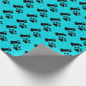 Hundepapier Geschenkpapier (Ecke)