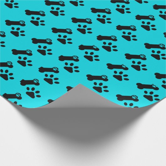 Hundepapier Geschenkpapier (Ecke)