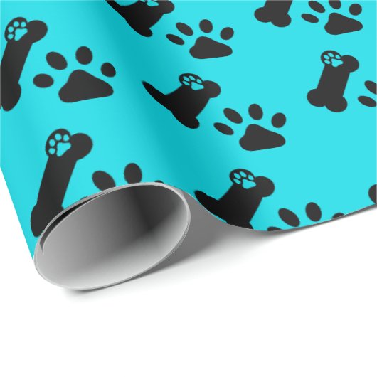 Hundepapier Geschenkpapier (Rolleneckpunkt)